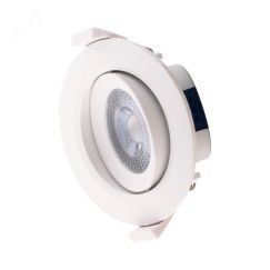 Светильник светодиодный ДВО-7W 4000K   490 Лм круг/поворот 38° IP40 Jazzway JazzWay 5004504