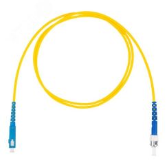 Шнур оптический коммутационный (патч-корд), SC-ST симплекс simplex OS2, нг(А)-HF, желтый, 15 м Datarex DR-221308