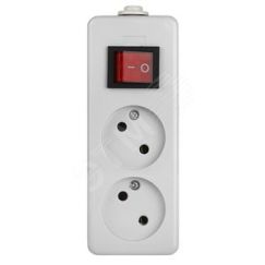 Колодка 2гн, без зазeмл, с выкл (10/40/1600) K-2s ЭРА Б0003475