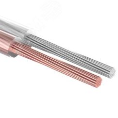 Кабель акустический 2х2.50 мм прозрачный SILICON. мини-бухта 5 м, REXANT 01-6308-05
