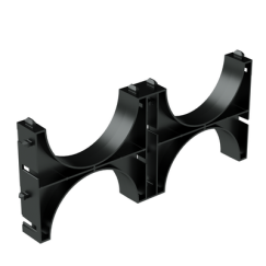 Держатель расстояния (кластер) для двустенных труб, д.90мм, двойной