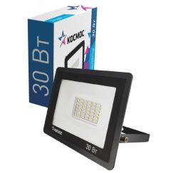 Прожектор светодиодный ДО-30Вт 6500К 2400Лм IP65 КОСМОС K_PR5_LED_30