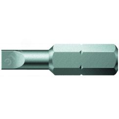 Бита шлицевая 800/1 Z SL вязкая твердость хвостовик 1/4 C 6.3 1.2 x 8 x 25 мм WERA WE-072063