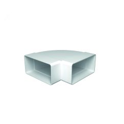 Колено горизонтальное пластиковое 90° 60х204 ERA 620КГП