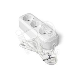 Удлинитель 3х2м У10-554 с заземлением ПВС 3х0.75 Универсал 554-02