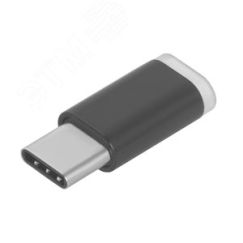 Переходник USB Type C М на Micro USB 2.0 F, черный Greenconnect GCR-UC3U2MF-BK