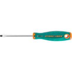 Отвертка стержневая шлицевая ANTI-SLIP GRIP, SL4.0х80 мм Jonnesway D71S480