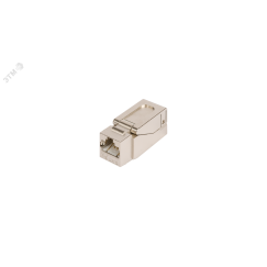 Модуль Keystone Кат.5e, RJ45/8P8C самозажимной экранированный металлик NIKOMAX/NIKOLAN NMC-KJSD2-NT-MT