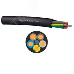 Кабель силовой XTREM H07RN-F 5G1 TopCable 3005001.