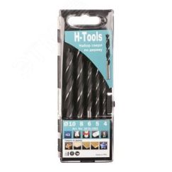 Набор сверл по дереву 4-10мм 5шт 301 H-Tools 3015-1005