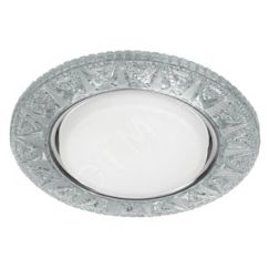 DK LD22 SL/WH Точечные светильники декор cо светодиодной подсветкой Gx53, прозрачный ЭРА Б0029625