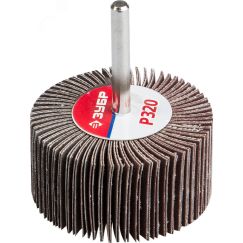 Круг шлифовальный лепестковый d 60x30 мм, P320 ЗУБР 36602-320