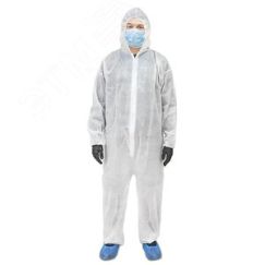 Комбинезон Каспер из спанбонда 60 гр/м2 белый, 4XL (56-58) Факел-спецодежда 87471416