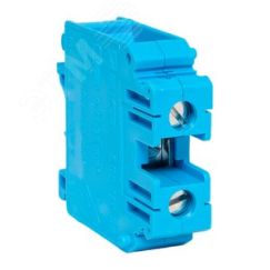 Клеммная колодка винтовая 35 UT синяя EKF scr-ut-35-b