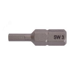 Насадка бита HEX3.0, 25 мм, E-form (MZ), 10 шт. Makita P-21375