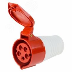 Розетка 215 переносная 3Р+РЕ+N 16А 380В IP44, REXANT REXANT 11-8920