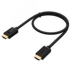Кабель HDMI 2.0, Ultra HD 19М на 19М, 1.5 м., черный Greenconnect GCR-HM411-1.5m