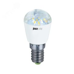 Лампа светодиодная LED 2Вт Т26 Е14 холодный прозрачная (для холодильника) JazzWay 1007667