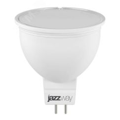 Лампа светодиодная диммируемая LED 7Вт GU5.3 500Лм 230В/50Гц 4000K белый JazzWay 1035431