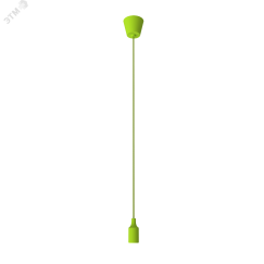 Светильник подвесной под лампу E27 1х60 Вт 200-240В IP20 1000х40 мм Зеленый Decor Gauss Gauss PL015