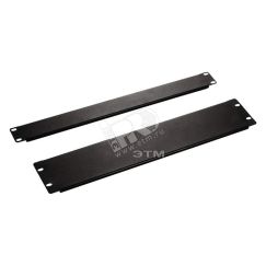 Фальш-панель на 1U RAL 7035 серый Hyperline 239674