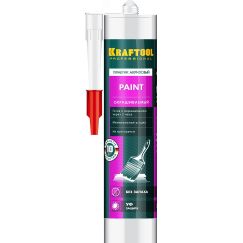 Герметик универсальный акриловый Paint 300 мл белый KRAFTOOL 41251-0