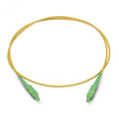 Шнур оптический simplex 10м SC/APC-SC/APC 9/125 sm LSZH Cabeus FOP(s)-9-SC/APC-SC/APC-10m