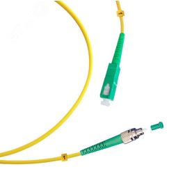 Шнур оптический simplex 10м FC/APC-SC/APC 9/125 sm LSZH Cabeus FOP(s)-9-FC/APC-SC/APC-10m