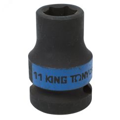 Головка торцевая ударная шестигранная 1/2', 11 мм King Tony 453511M