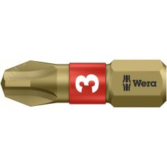 Бита биторсионная 851/1 BTH PH сверхтвердая хвостовик 1/4 C 6.3 PH 3 x 25 мм WERA WE-056414