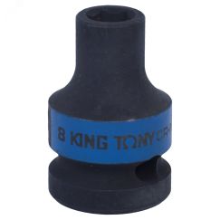 Головка торцевая ударная шестигранная 1/2', 08 мм King Tony 453508M