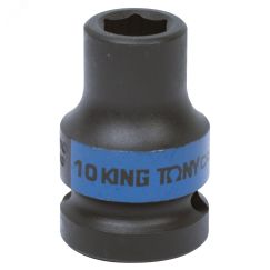 Головка торцевая ударная шестигранная 1/2', 10 мм King Tony 453510M