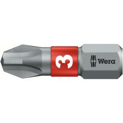 Бита биторсионная 851/1 BTZ PH вязкая твердость хвостовик 1/4 C 6.3 PH 3 x 25 мм WERA WE-056424