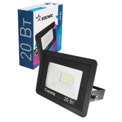 Прожектор светодиодный ДО-20Вт 6500К 1600Лм IP65 КОСМОС K_PR5_LED_20