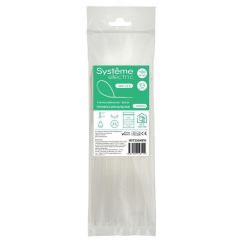 Стяжка кабельная MultiSet 250х4.8 Белая (100шт) SE (Systeme) IMT25048W