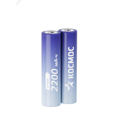 Аккумулятор 2200мАч 18650 Li-ion 2S КОСМОС KOC18650Li-ion22US2