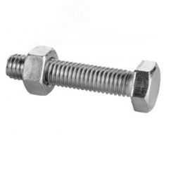 Болт М12-6gх30.88.20Г2Р ГОСТ 7798-70 с 1й гайкой  М12-6Н.8.20Г2Р ГОСТ 5915-70 ГМС SM-00000020