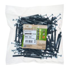 Дюбель-гвоздь полипр. гриб. 6х60 (100 шт) - пакет ECOPLAST Tech-Krep 154321