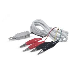 Шнур тестовый 4-х контактный, зажимные контакты Cabeus TC-4-pin-ST
