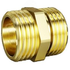 Ниппель 1 1/2' НР/НР латунь LD Pride LD.65.501.40