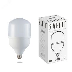 Лампа светодиодная LED 40вт E27 дневной SAFFIT SBHP1040