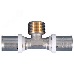 Тройник пресс 16x1/2' НР MVI PF.543.040404