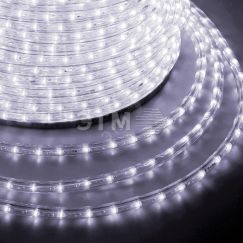 Дюралайт LED, постоянное свечение 2W - белый Эконом 24 LED/м, 100 м Neon-Night 121-125-4