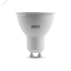 Лампа светодиодная LED 7 Вт 550 лм 4100К AC180-240В GU10 софит MR16 нейтральный  Elementary Gauss Gauss 13627