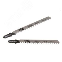 Пилка для лобзика T144DF по дереву, 2шт в блистере Patriot 814010006