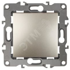 Выключатель, 10АХ-250В, Эра12, шампань,12-1101-04 ЭРА Б0014624