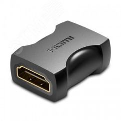 Адаптер переходник HDMI v2.0 19F на 19F, контакты позолоченные Vention AIRB0