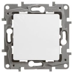 ETIKA Переключатель одноклавишный белый винтовые зажимы 10A Daccord/Legrand 672205