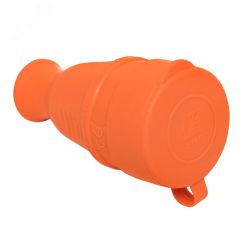 Роз. перенос. с защитной крышкой каучуковая цветная 230В 2P+PE 16A IP44 DIY EKF RPS-012-16-230-44-ro