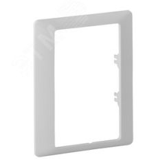 Valena LIFE Рамка 1 пост для двойных розеток белая LEGRAND 754221
